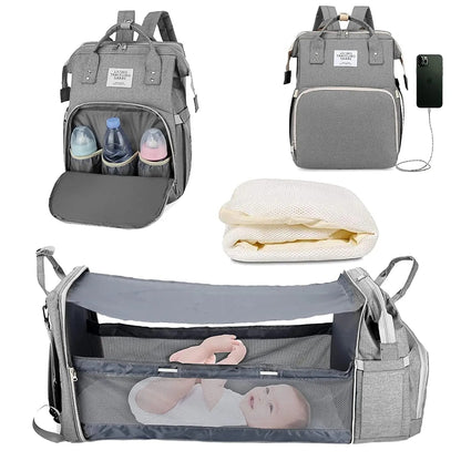 3 In 1 Diaper Bag Backpack